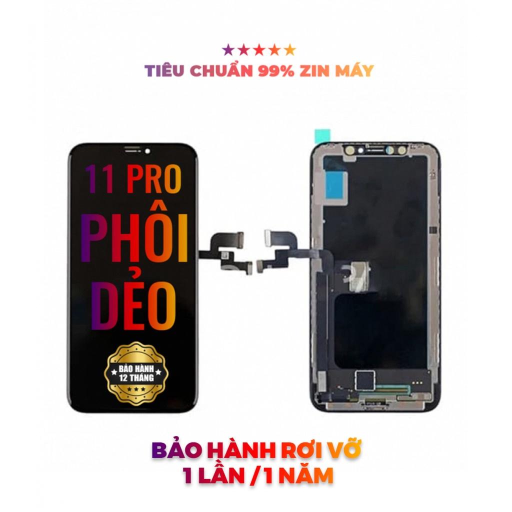 Hình ảnh Màn hình DURA Phôi Dẻo dành cho IP 11 Pro hàng chính hãng