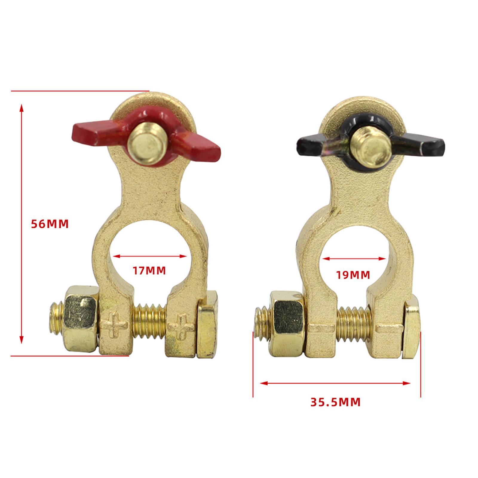 Vehicle Terminals, Car Accessories Disconnect Accessories Quick Disconnect Multiple Terminal Connectors Clamp, for Car Auto RV Vehicles