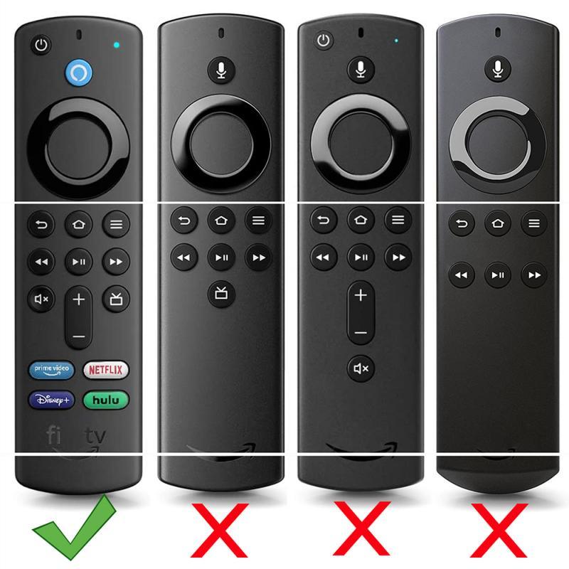 Chống bụi chống rơi hoàn toàn mới cho Vỏ bảo vệ bằng silicon mềm Fire TV Stick Điều khiển từ xa bằng giọng nói Alexa Vỏ dạ quang có thể giặt được