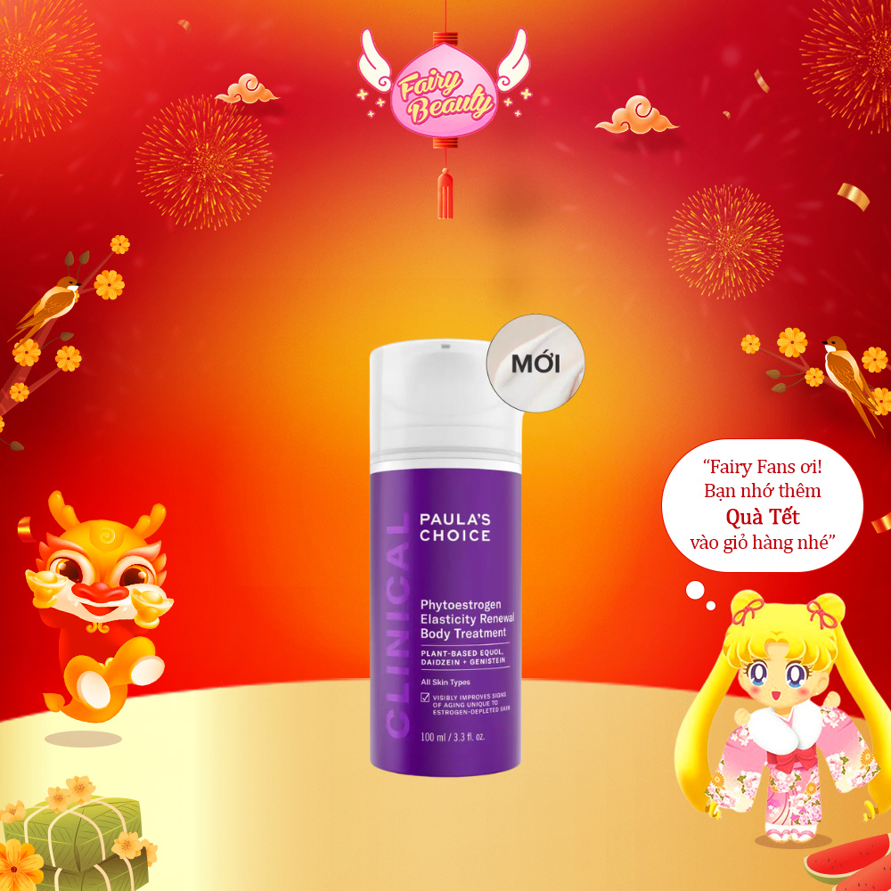 [PAULA'S CHOICE] Tinh Chất Dưỡng Thể Giúp Trẻ Hoá &amp; Săn Chắc Làn Da Clinical Phytoestrogen Elasticity 100ml (Mã 3220)