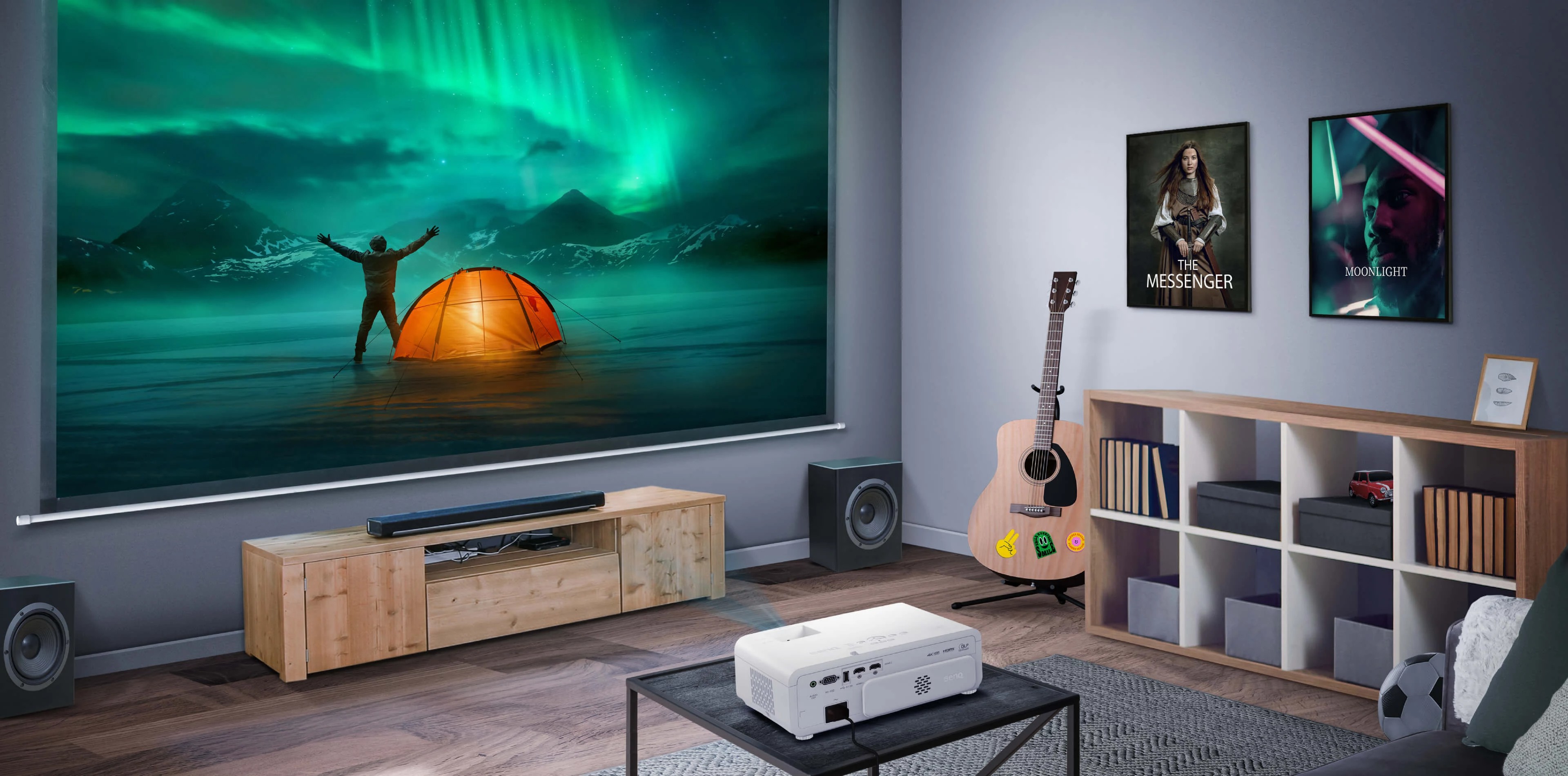 Máy chiếu 4K laser BenQ TK710STi Hàng chính hãng - ZAMACO AUDIO