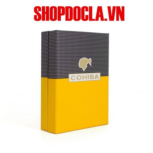 Bật Lửa Khò 3 tia COHIBA COB 528 đẹp sang kèm đục quà tặng sếp Cohiba