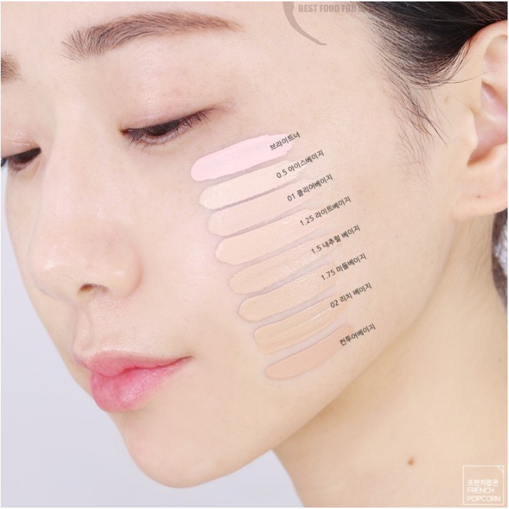 Kem che khuyết điểm có chống nắng Hàn Quốc The Saem Cover Perfection Tip Concealer SPF28 PA