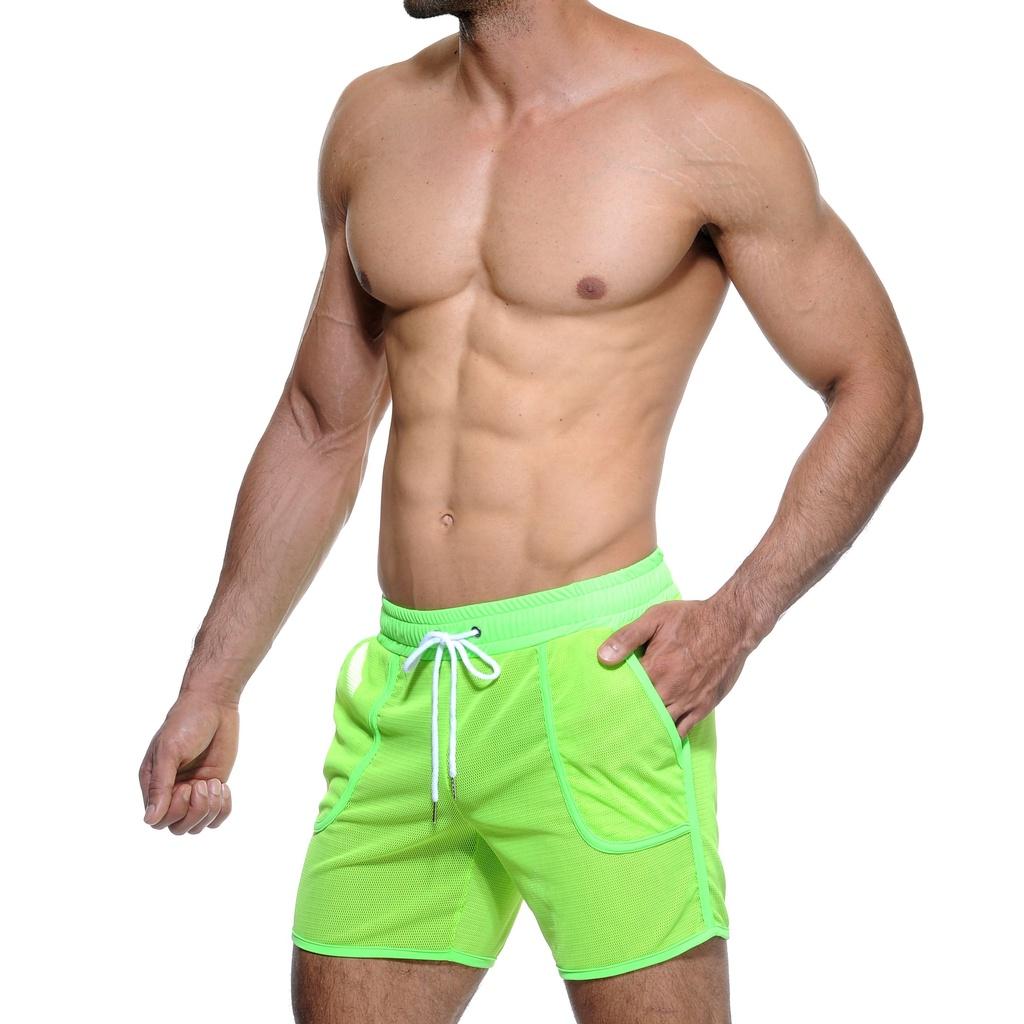 Quần shorts nam sporty STUD mesh shorts RW1053ABS04