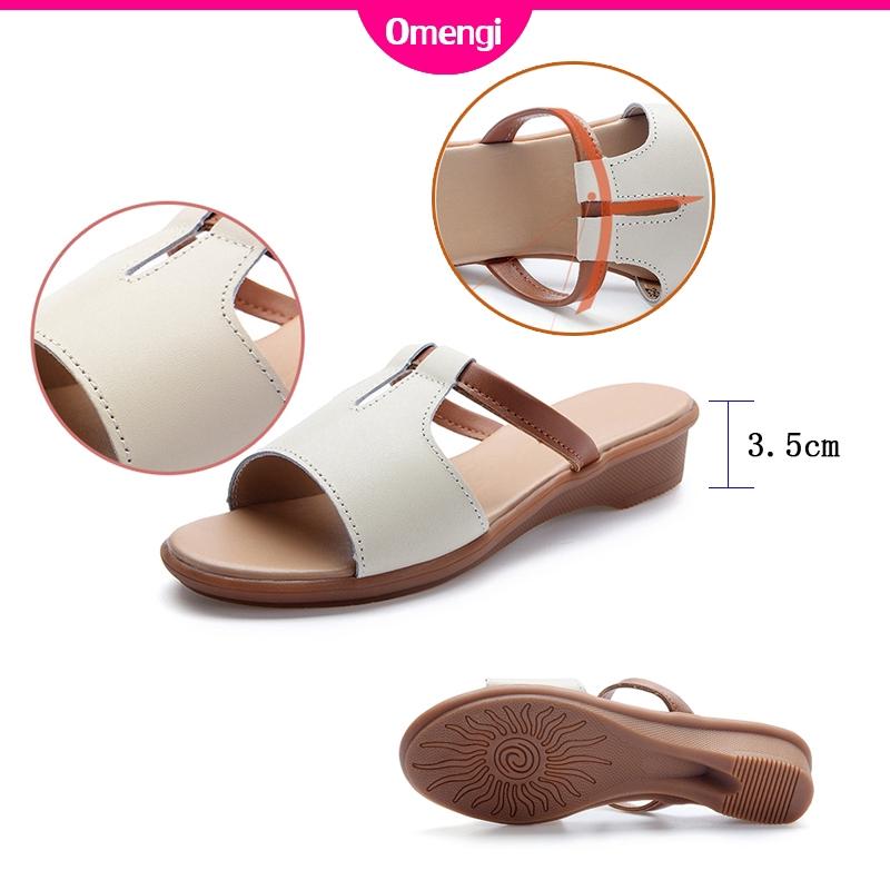 Giày Sandal Nữ Đế Xuồng Thời Trang Hàn 2020