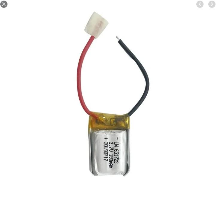 Pin 3.7v 180mah Pin sạc máy bay có mạch bảo vệ xả 25c giá sỉ