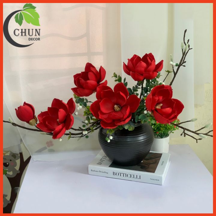 Bình Mộc Lan Hút Tài Lộc Mang May Mắn Thịnh Vượng đến Gia Chủ