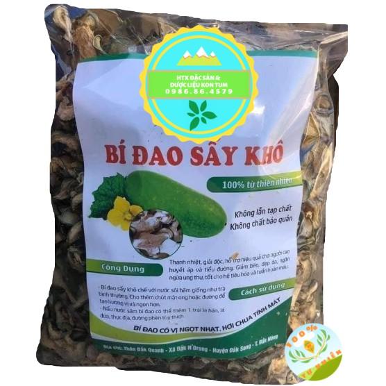 Đặc Sản Kon Tum - Bí Đao Kon Tum Sấy Khô 1Kg Hút Chân Không Thanh Nhiệt - OCOP 3 Sao