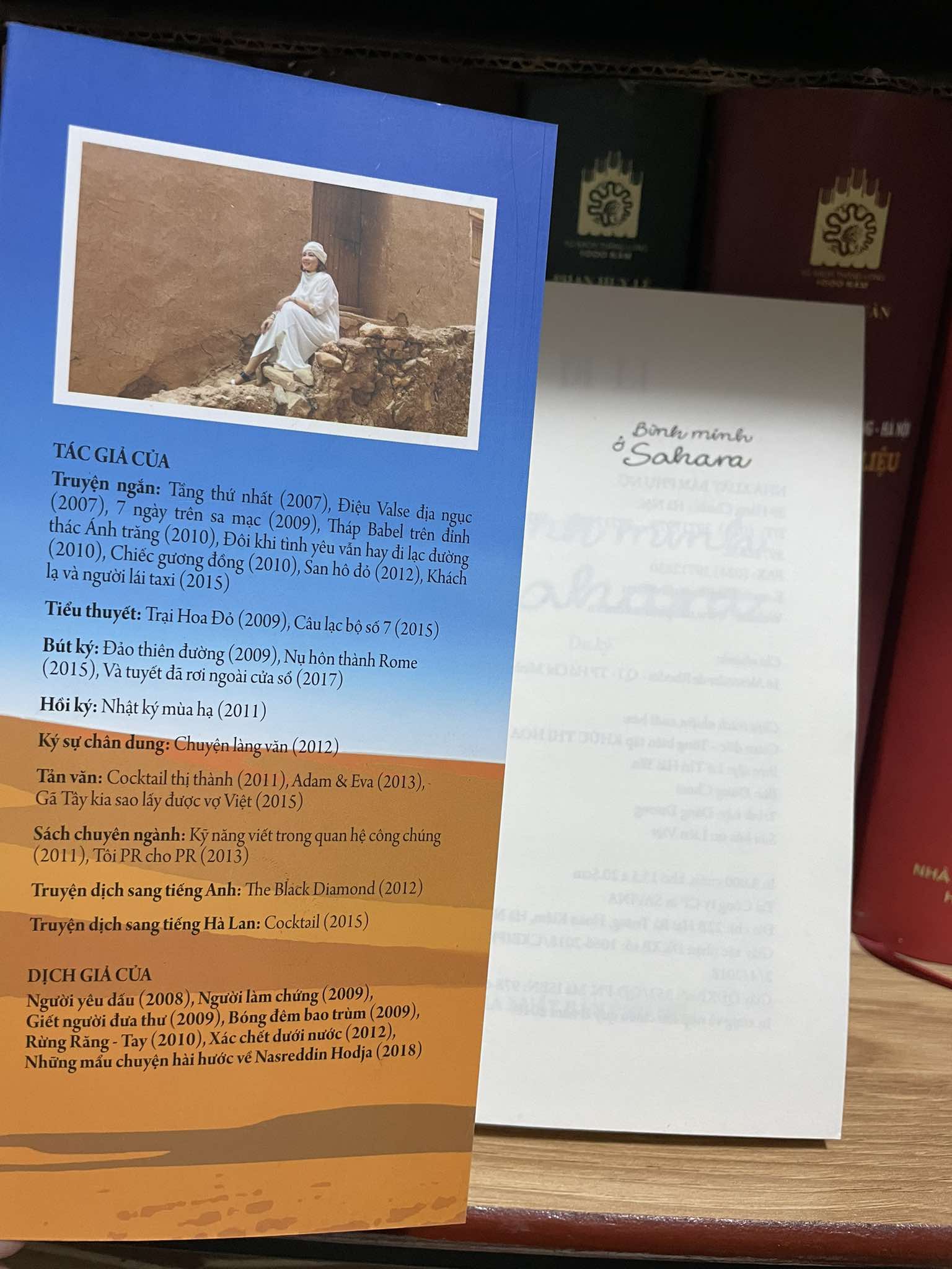 COMBO 2C TÁC GIẢ DI LI: CÔ ĐƠN TRÊN EVEREST &amp; BÌNH MINH Ở SAHARA