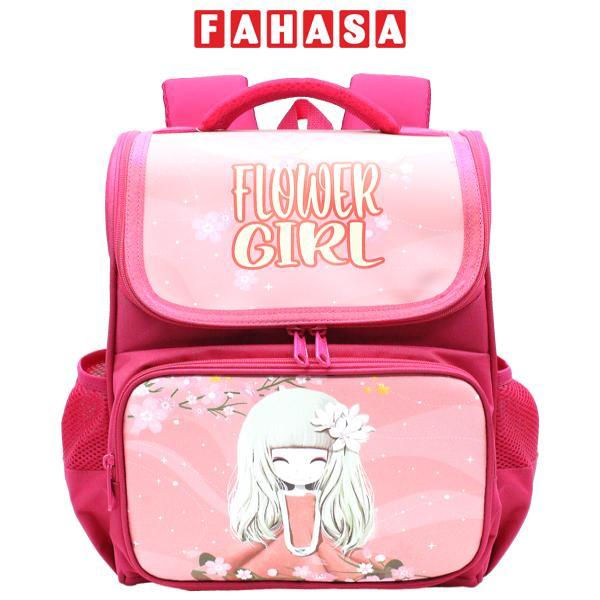 Cặp Chống Gù Bé Gái Size M - Miti C11072M_BB4_PIN.D_PIN.L - Flower Girl