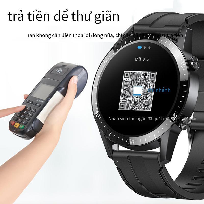 Ưu đãi đặc biệt đồng hồ thông minh t02s cuộc gọi Bluetooth nghe nhạc đồng hồ bấm giờ vòng đeo tay thể thao Kiểm soát truy cập NFC thanh toán ngoại tuyến