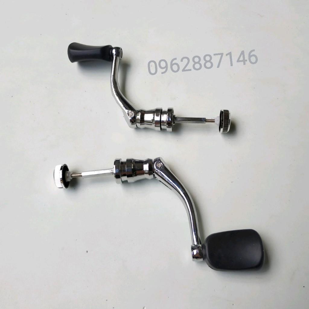 Tay quay máy câu inox cao cấp xịn