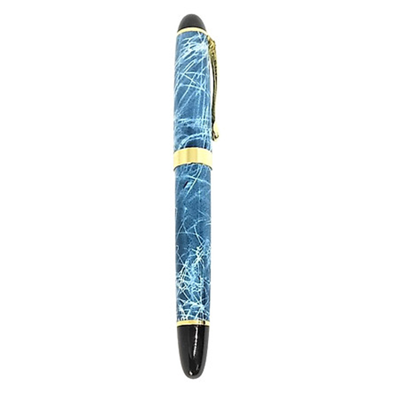 Bút ký khắc tên cao cấp doanh nhân LC012, thép nguyên khối hoạ tiết vân đá, mực đều ở mọi góc nghiêng