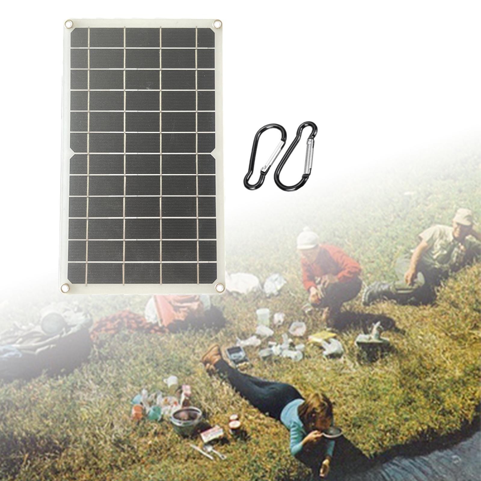 10W 5V USB POLYSILICON SOLAR PANEL REGULATOR TRICKLE BATTERY CHARGER RV CAR