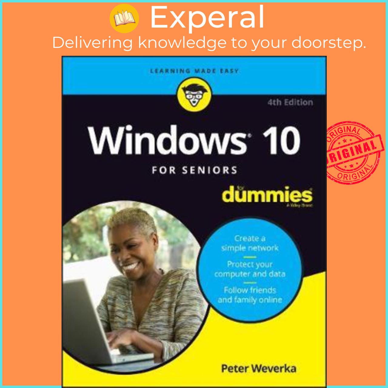 Sách - Windows 10 For Seniors For Dummies by Peter Weverka