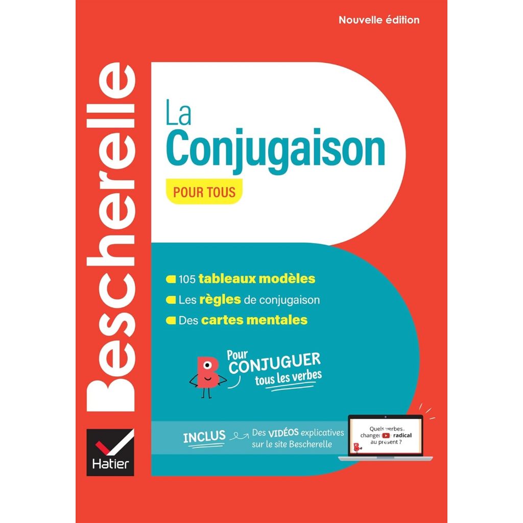 Sách học tiếng Pháp BESCHERELLE - LA CONJUGAISON POUR TOUS (NOUVELLE EDITION)