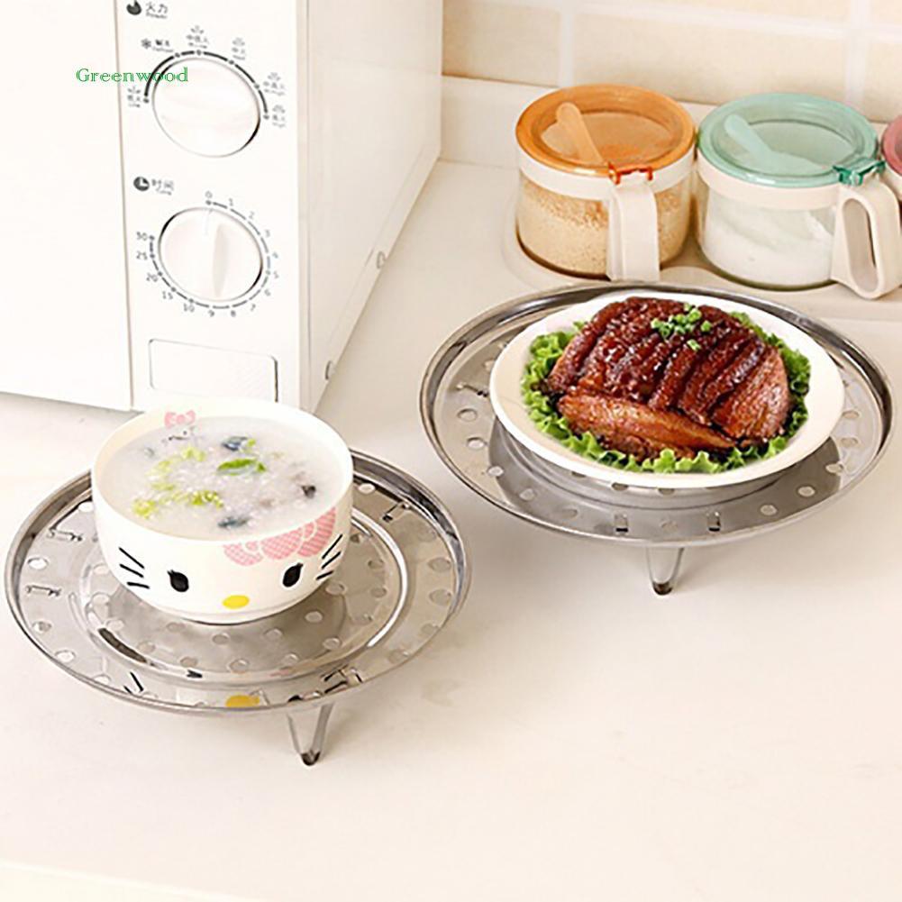 Khay Hấp Tròn K02 Hấp Bánh Bao, Thức Ăn Vĩ Tròn 22cm thép Không Gỉ Cao Cấp