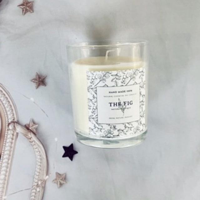 Nến Thơm Thiên Nhiên The Fig - 100% Từ thiên nhiên - An toàn cho người sử dụng