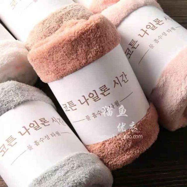 Khăn tắm nông mịn hàn quốc cực êm
