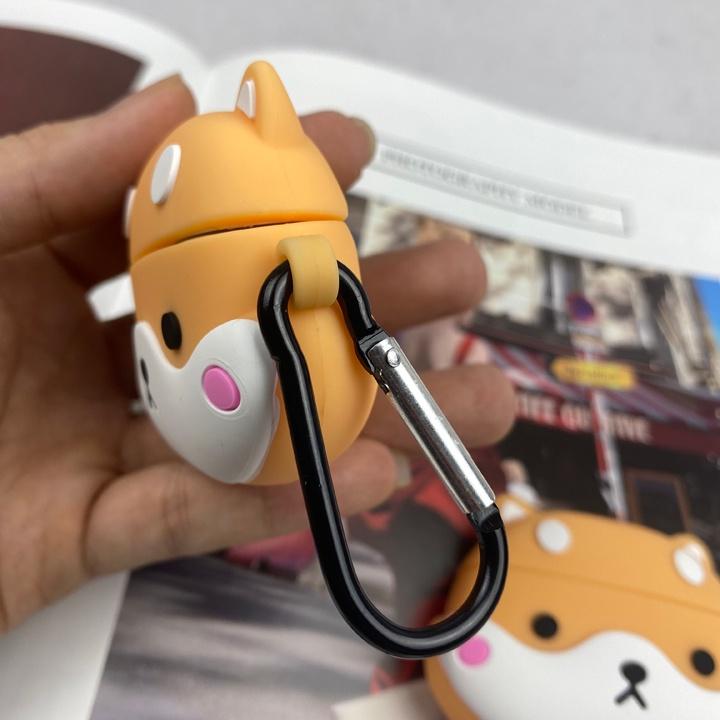 Bao Case cho Airpods 1/2/3/Pro cute hình chú chó - Mã TZAP381