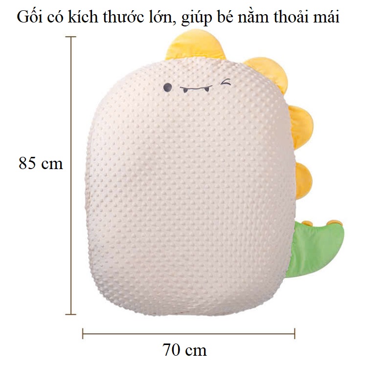 GỐI CHỐNG TRÀO NGƯỢC CHO BÉ SƠ SINH BABYLUX - PHIÊN BẢN PREMIUM CAO CẤP NHẤT