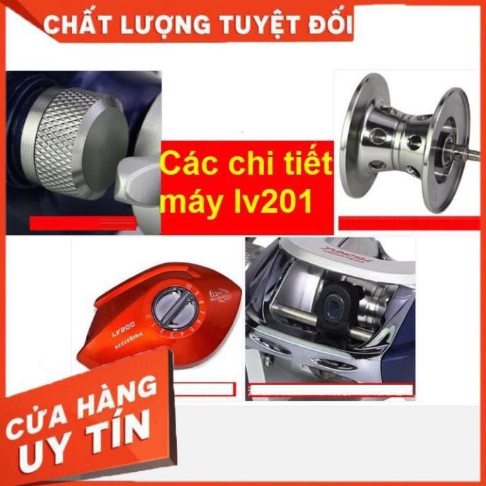 Máy Câu Cá Ngang Tay Trái Tay Phải Yumoshi LV201 LV200 Chuyên dùng câu lure sông suối,cá lóc chẽm