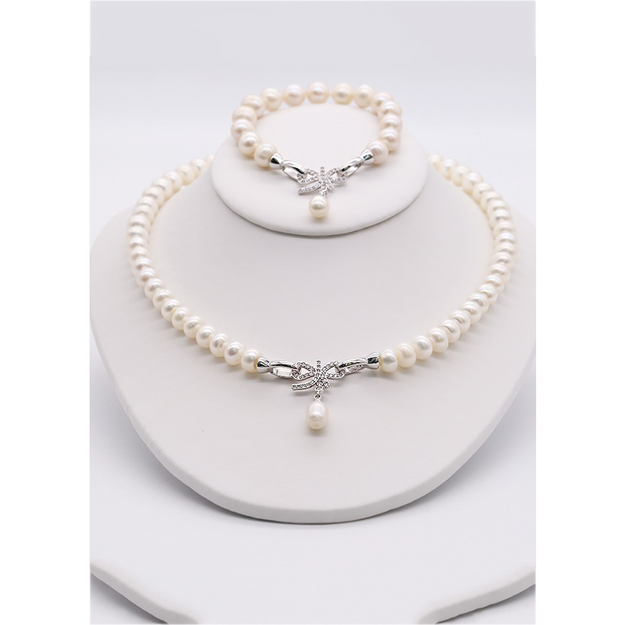Bộ Trang Sức Ngọc Trai Cao Cấp Pearl BODB-1102 Bảo Ngọc Jewelry