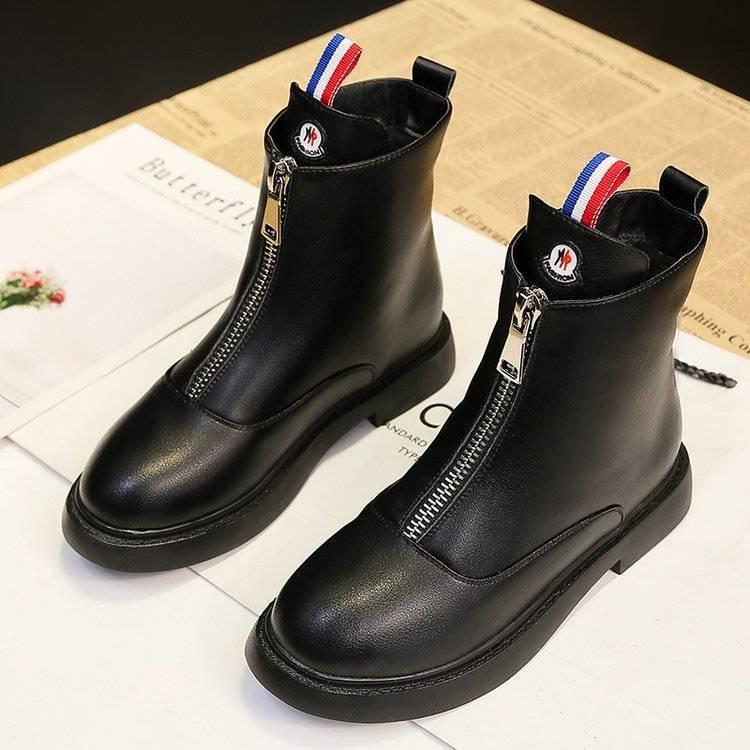 Giày bốt Chelsea 2021 phong cách Anh Quốc thời trang thu đông cho nữ