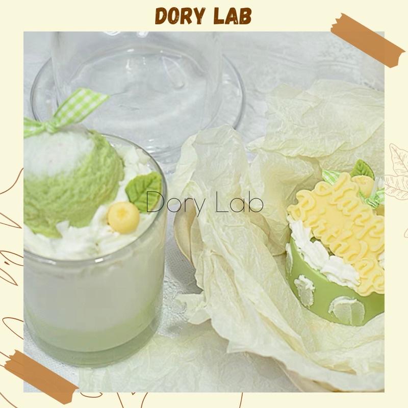 Nến Thơm Ly Kem Bơ Handmade Không Khói, Quà Tặng Ý Nghĩa - Dory lab