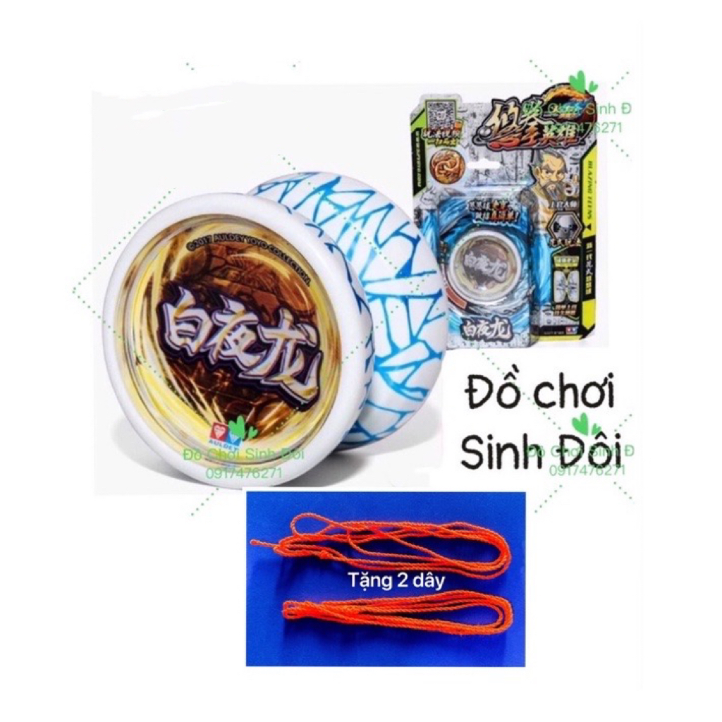 đồ chơi yoyo 677223 - xanh lợt - tặng 2 dây yoyo