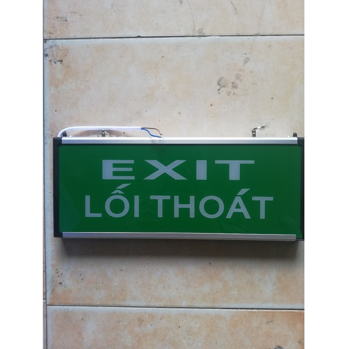 ĐÈN EXIT THOÁT HIỂM 2 MẶT CÓ CHỈ HƯỚNG , ĐÈN CHỈ DẪN LỐI THOÁT