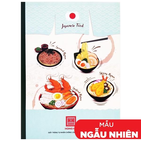 Vở Pupil Traditional Food - Kẻ Ngang 120 Trang - Hồng Hà 1103