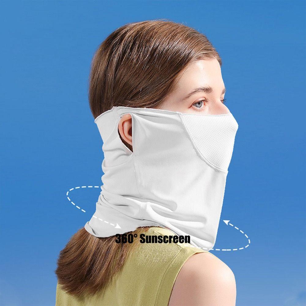 Khẩu trang băng lụa chống nắng cao cấp, khẩu trang nam nữ, chống tia UV, chống bụi, UPF50+, Hàng chính hãng