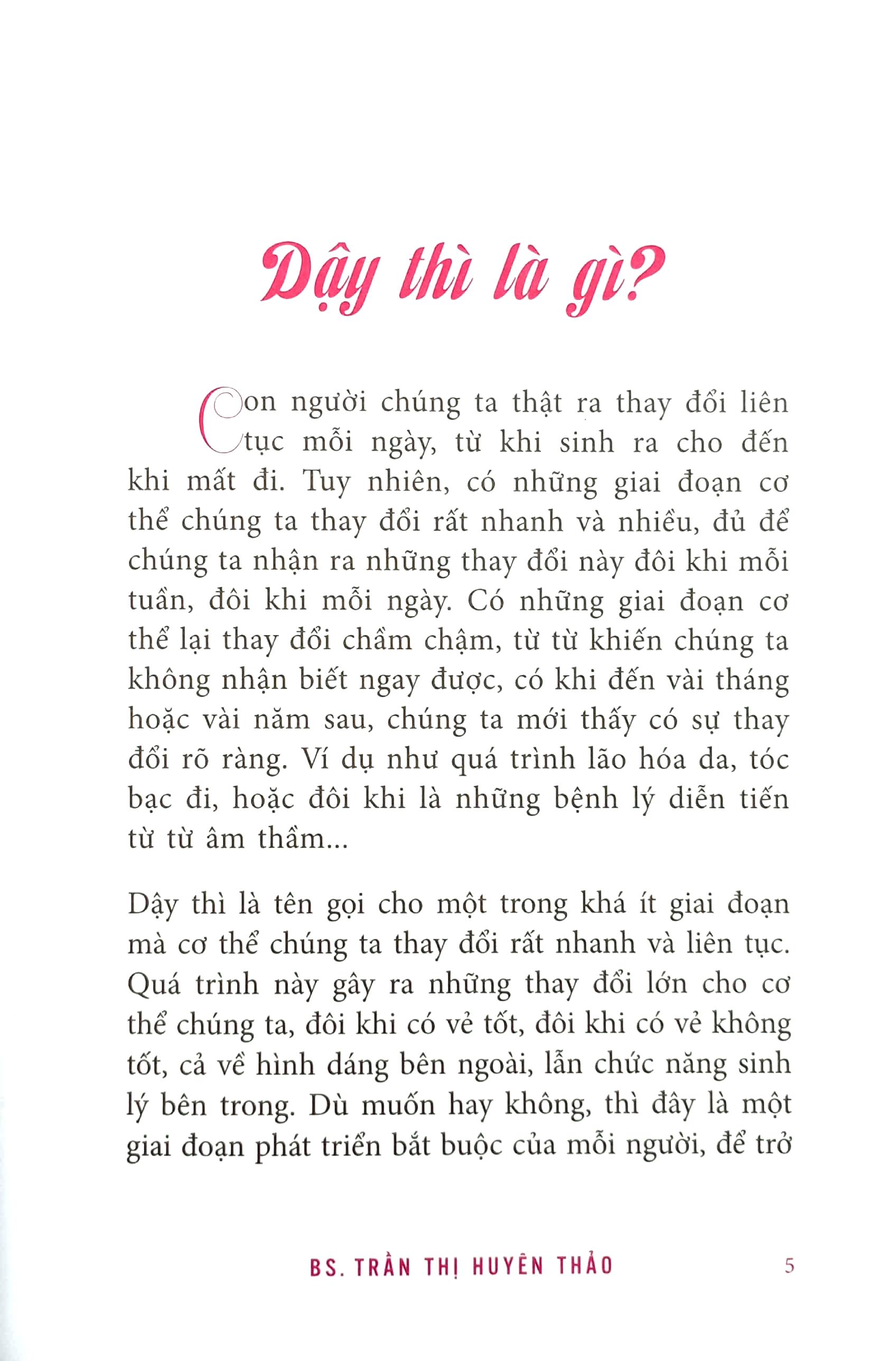 Chào Tuổi Dậy Thì! - Kiến Thức Về Dậy Thì Dành Cho Cá Bạn Nữ 8-12 Tuổi