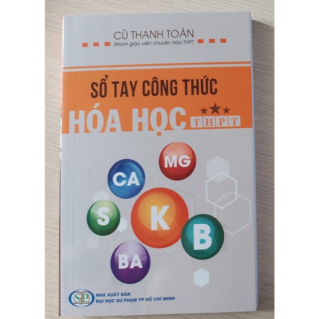 Sách - Sổ Tay Công Thức Hóa Học THPT