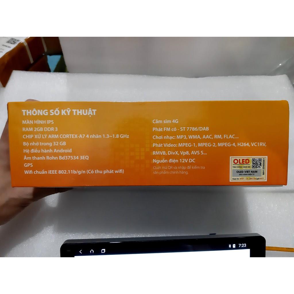 Màn Hình Android OLED C2 New Hàng Chính Hãng Bảo Hành 18 Tháng - Màn Hình DVD Ô Tô 9" 10" Kèm Mặt Dưỡng Giắc Zin