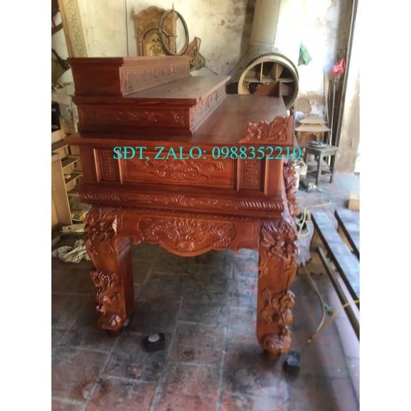 Sập thờ gỗ mít 3 cấp chân 16cm