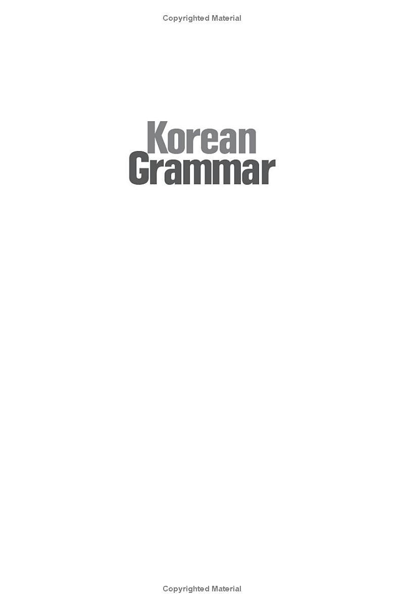 Sách ngoại văn: Korean Grammar - The Complete Guide To Speaking Korean Naturally