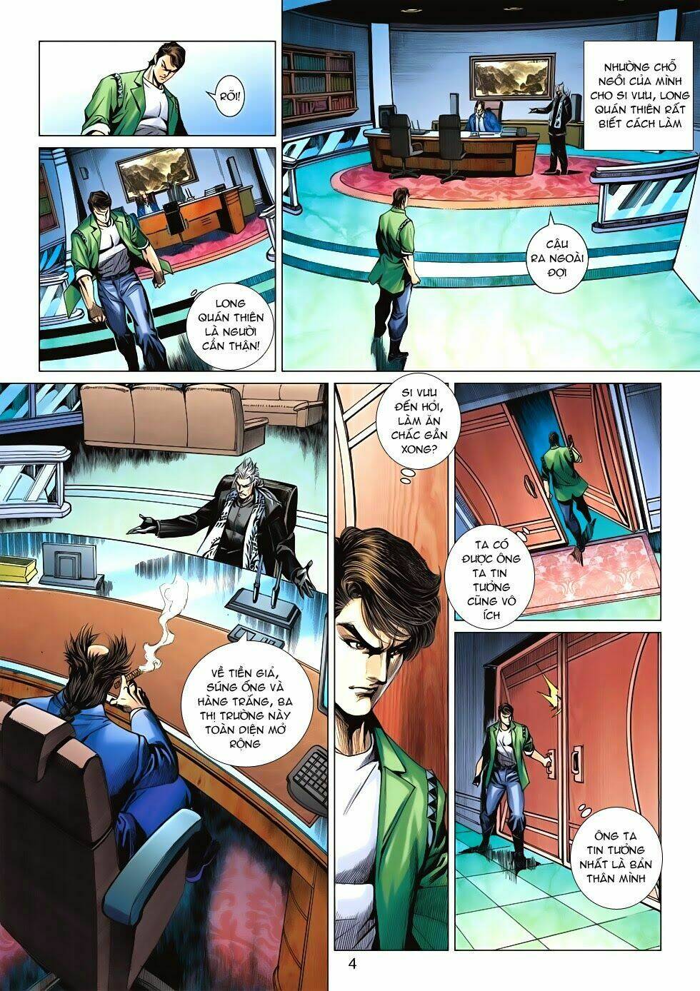 tân tác long hổ môn chapter 579 4