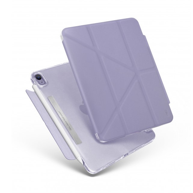 Bao Da Uniq Camden - Antimicrobial Dành Cho Ipad Mini 6 Kháng Khuẩn Có Khe Cắm Bút Hàng Chính Hãng - Lavender