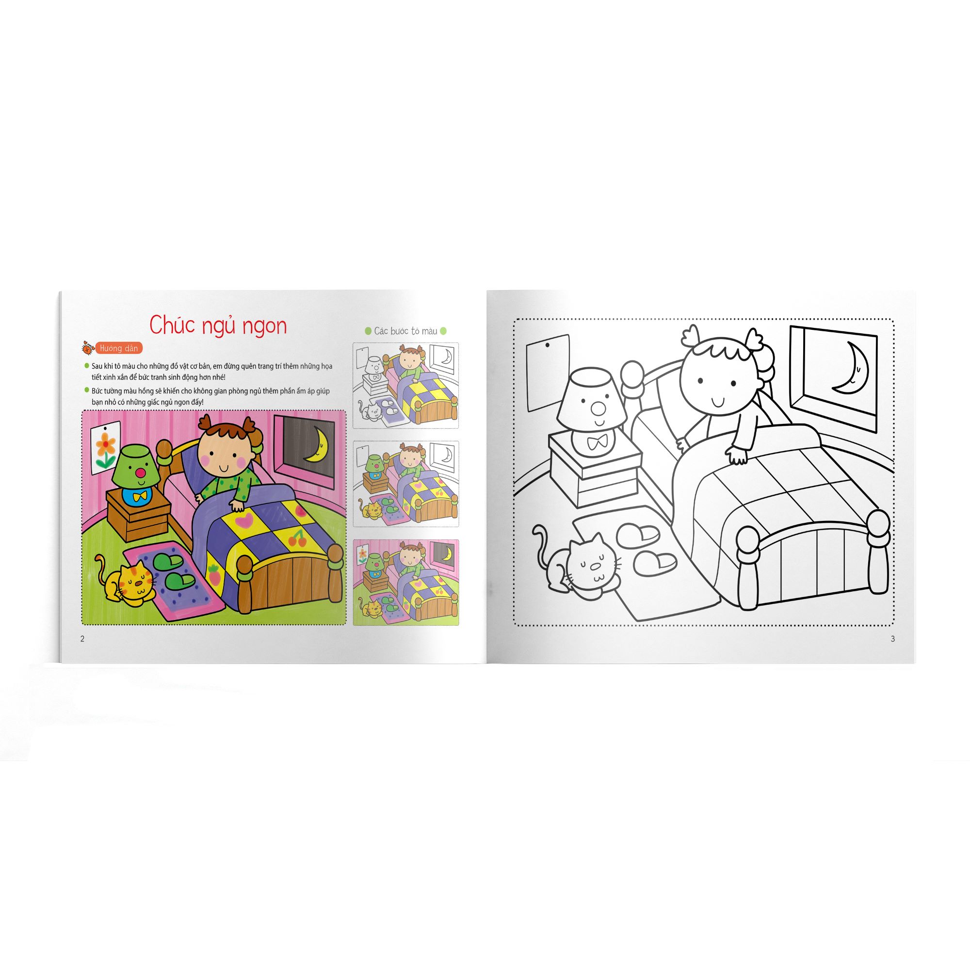 Combo 6 cuốn Bé tập tô màu