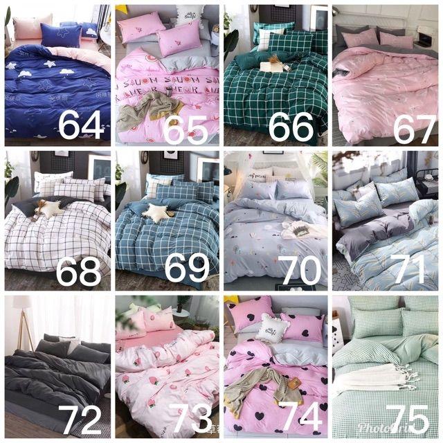 SET CHĂN GA VÀ VỎ GỐI ĐŨI