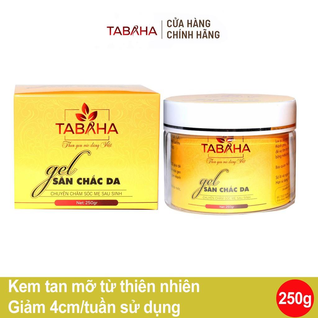 Combo Kem tan mỡ bụng 250g và Xịt dưỡng tóc tinh dầu bưởi 120ml giảm rụng tóc TaBaHa