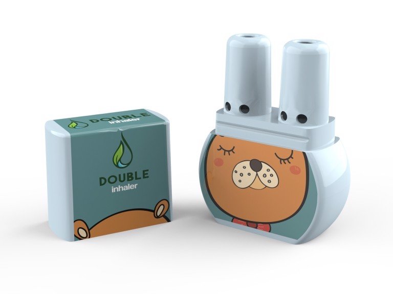 Ống hít thông mũi 2 đầu Thai Herb Double Inhaler Thái Lan