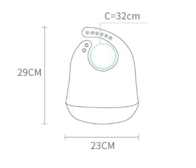 Yếm ăn dặm silicon siêu mềm cho bé