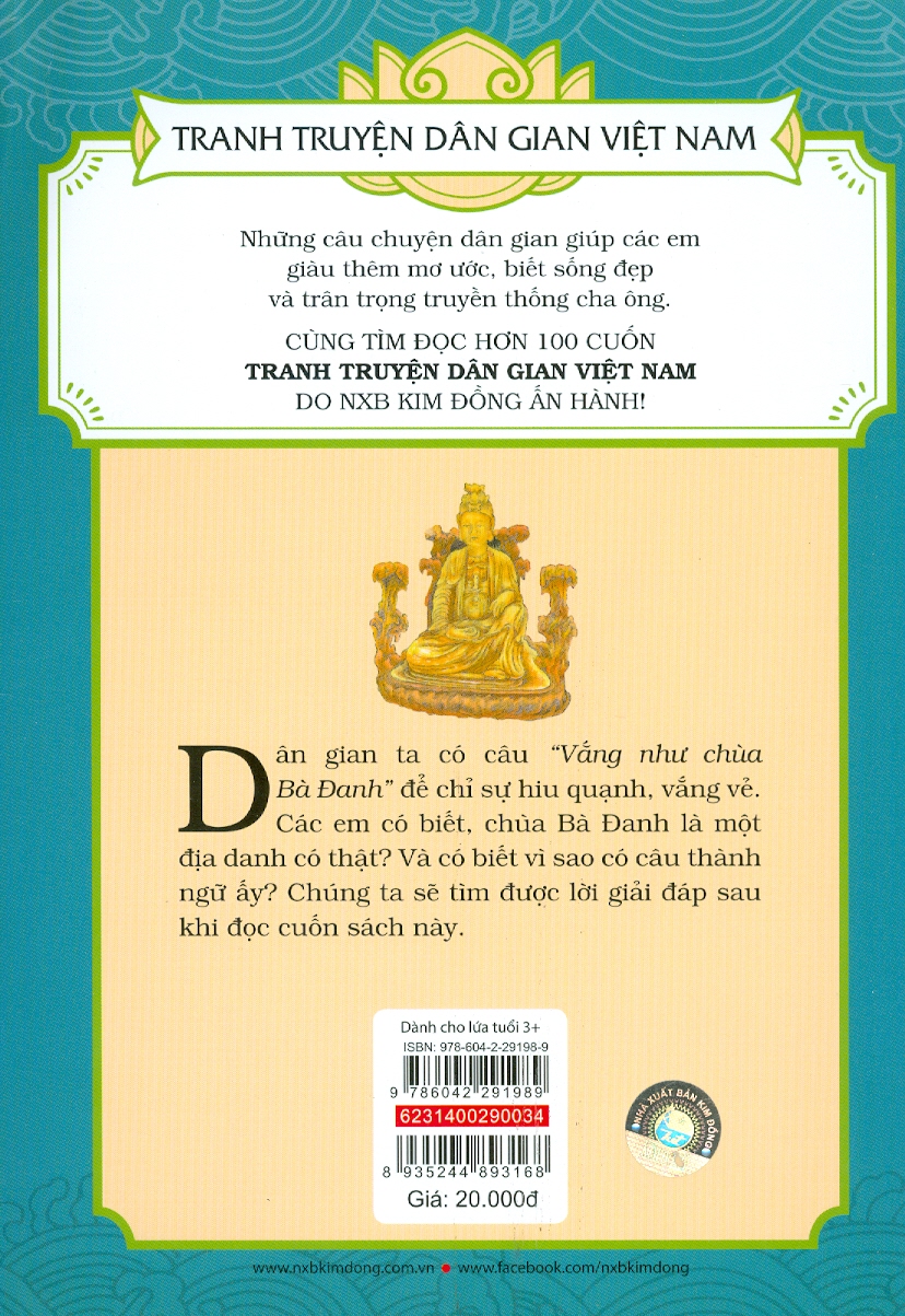 Tranh Truyện Dân Gian Việt Nam - Sự Tích Chùa Bà Đanh (Tái bản 2023)