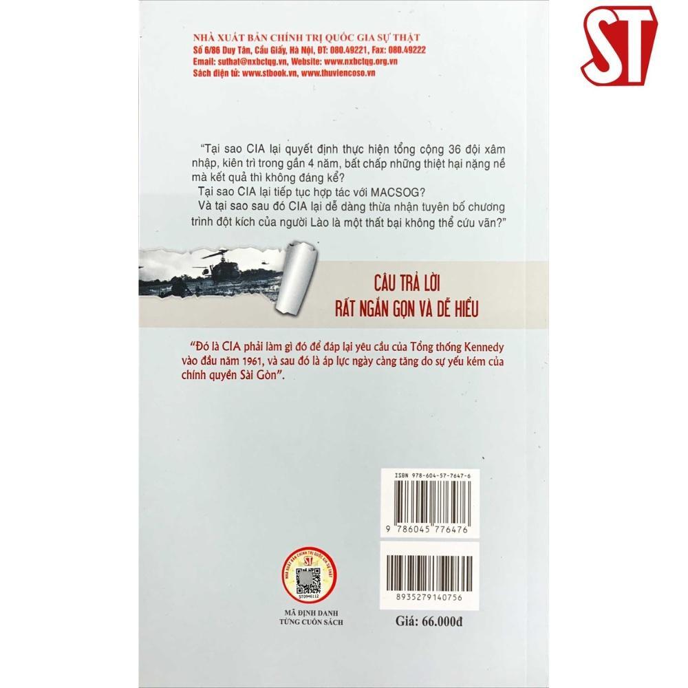 Sách - Cách Chúng Tôi Làm - Chương Trình Bí Mật Xâm Nhập Miền Bắc Việt Nam (1961 – 1964) - NXB Chính Trị Quốc Gia