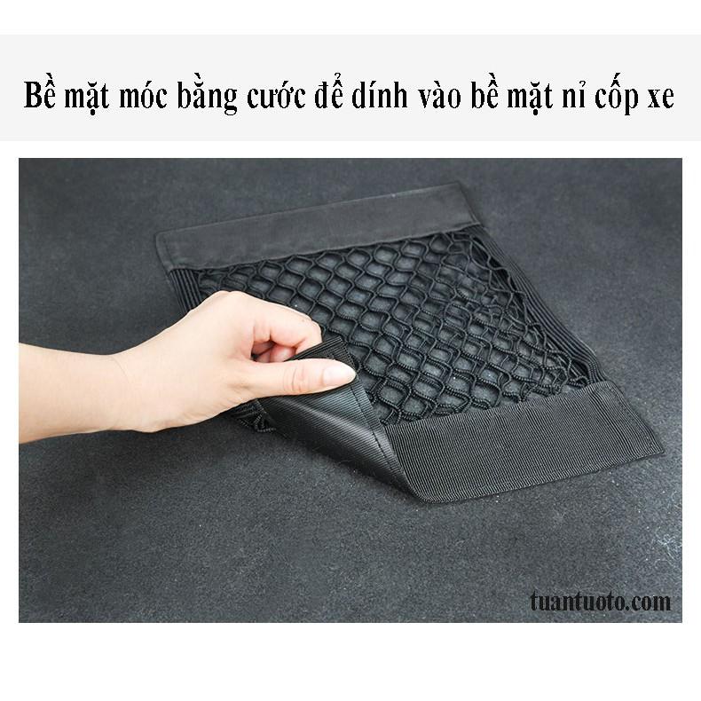Túi lưới đựng đồ trong cốp xe ô tô