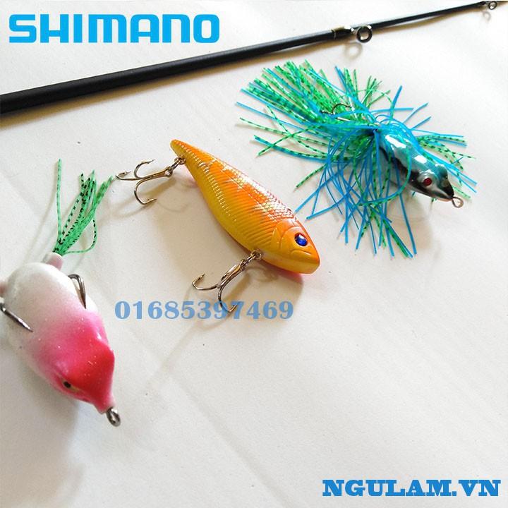 Bộ Cần Câu Lure Máy Ngang Shimano 1m8- 2m1- 2m4 docaucagiangnam