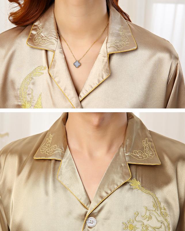 Bộ đồ mặt nhà nữ,chất liệu cao cấp gam màu,hoa văn sang trọng 8800209-Nữ